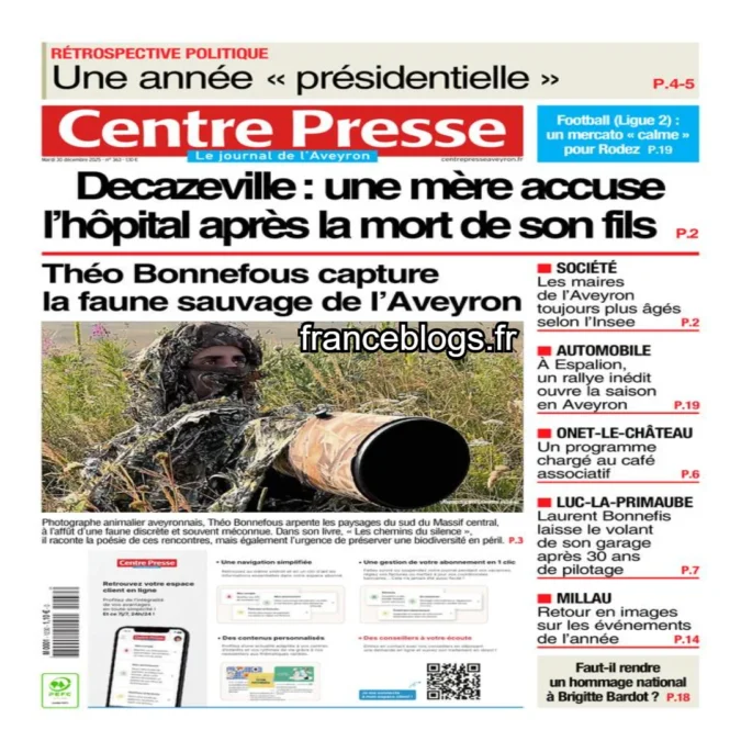 centre presse aveyron